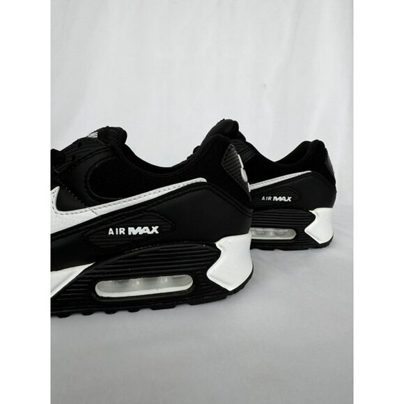 * SIZE 8.5 MEN'S NIKE AIR MAX 90 BLACK / WHITE DH8010-002 RUNNING SNEAKERS - Picture 5 of 8